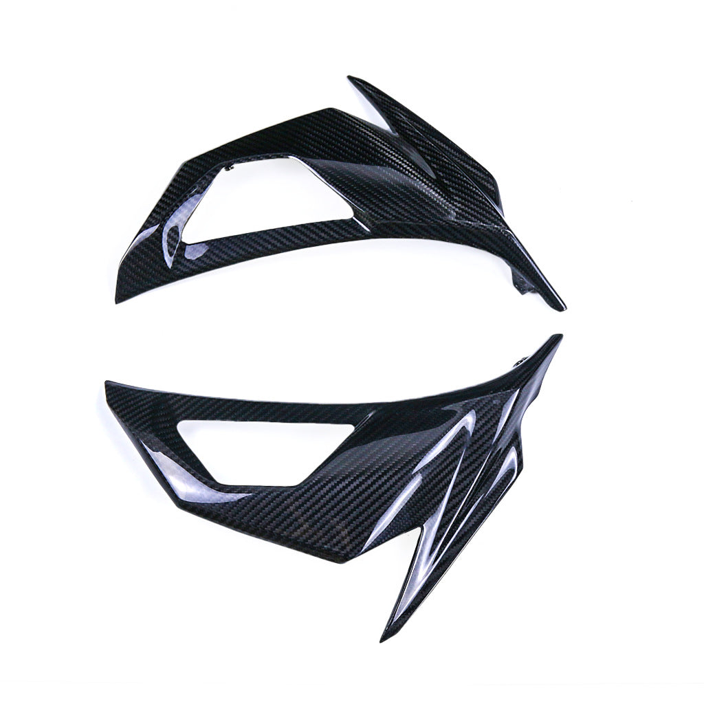 Carbon Seitenverkleidung Lichtmaske Kawasaki Ninja 400 2018-2023