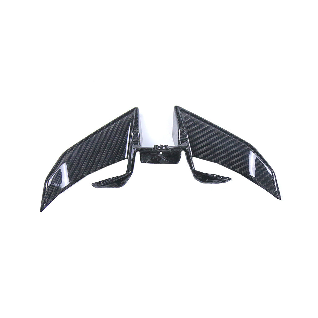 Small Carbon Fiber Front Spoiler Under the Headlight for Yamaha MT-10 2016–2021