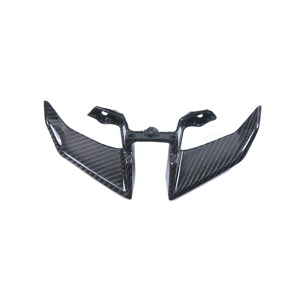 Small Carbon Fiber Front Spoiler Under the Headlight for Yamaha MT-10 2016–2021