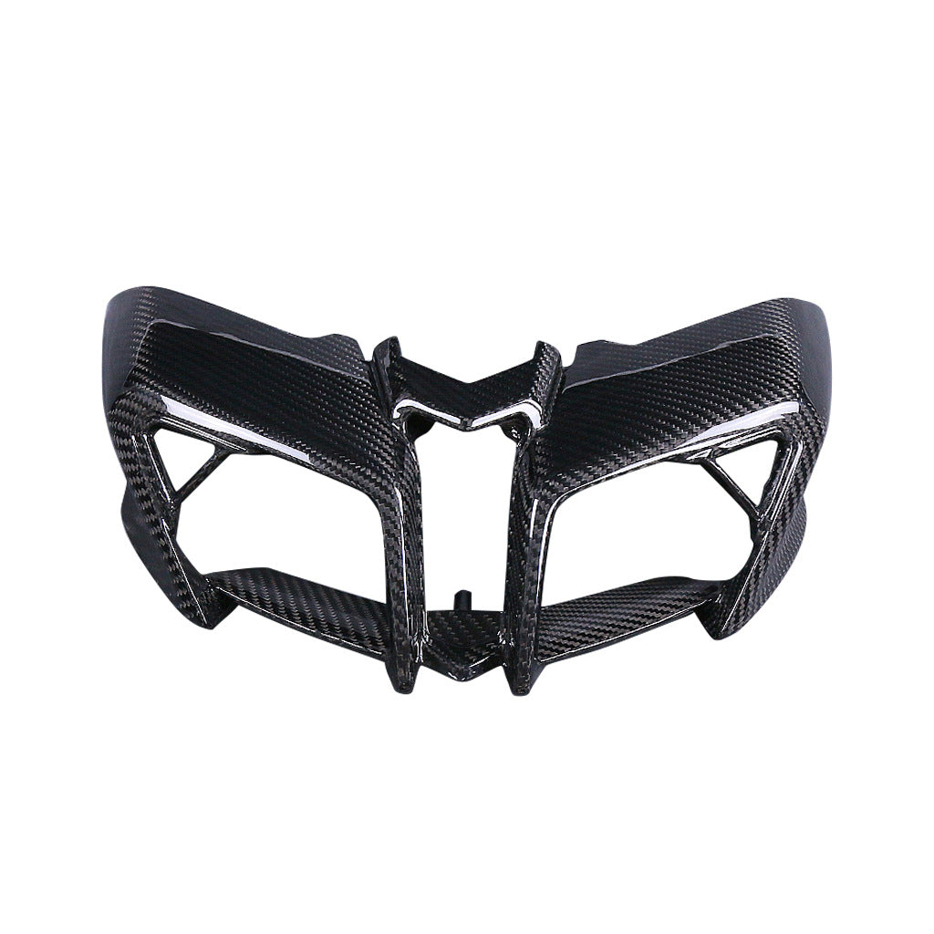 Carbon fiber headlight fairing for Yamaha MT-10 2016-2021